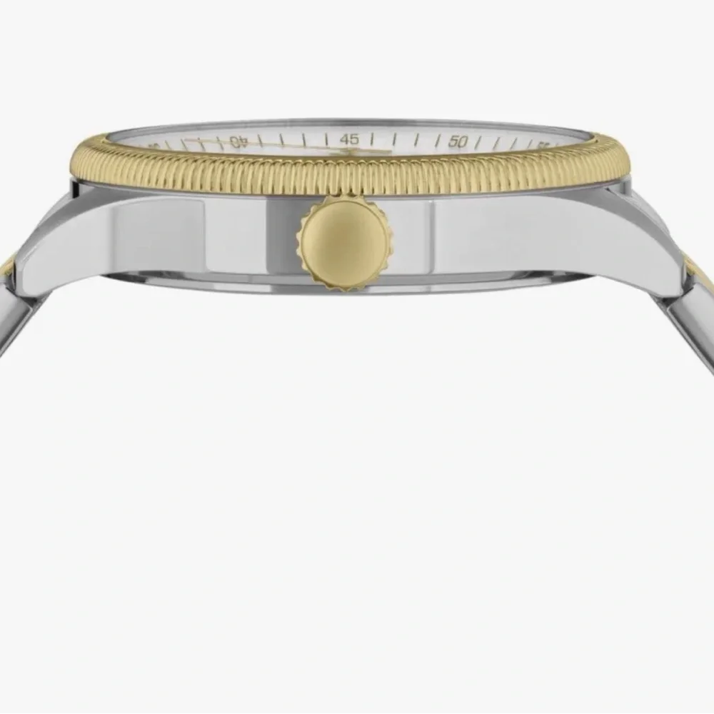 Versace Men's Colonne Two-Tone Stainless Steel Quartz Watch